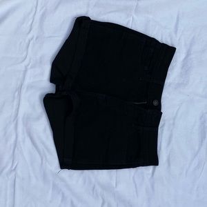 Black Hollister Jean shorts